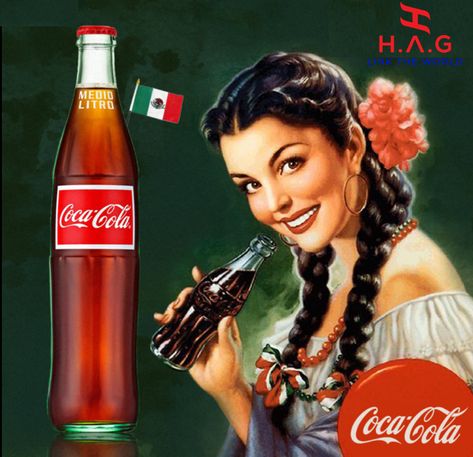 Sweet Mexican bae #sweetbae. We are supplying Mexican Coke now #hagintercoltd #FMCGProduct #FMCGExporter #vietnamshipsupply #vietnamshipchandling Mexican Coke, Coke Ad, Chicano Art Tattoos, Image Painting, Chicano Art, Art Tattoos, Painting Gallery, Soft Drinks, Hot Sauce Bottles