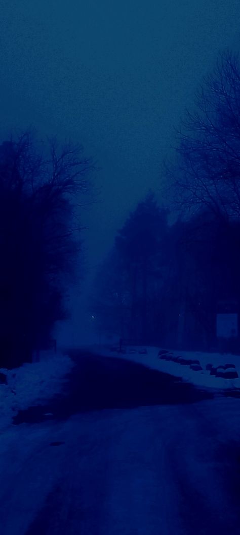 Blue hour, dark hour, winter Winter Asthetics Wallpaper, Blue Hour Wallpaper Aesthetic, Dark Blue Winter Aesthetic, Blue Hour Aesthetic Wallpaper, Blue Hour Tattoo, Blue Hour Winter, Blue Asthetics Photos, Blue Hour Wallpaper, Blue Winter Aesthetic