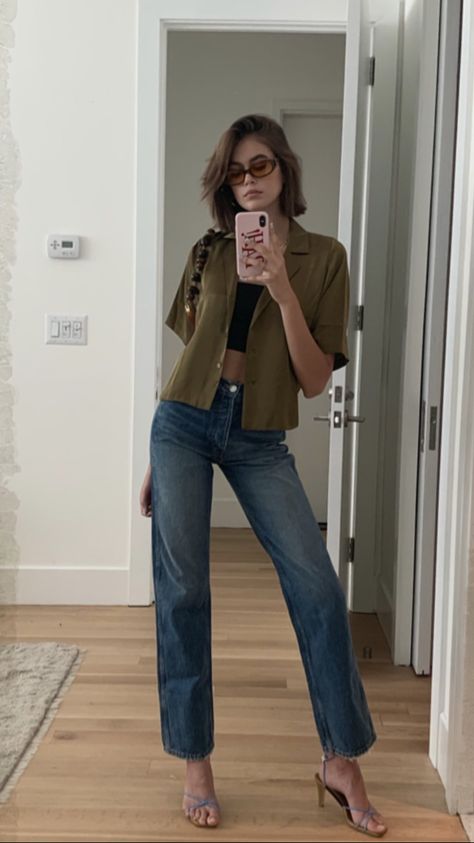 Models Life, Kaia Gerber Style, Carolyn Bessette, Quoi Porter, Kaia Gerber, Mode Inspo, 가을 패션, Mode Inspiration, Outfits Casuales