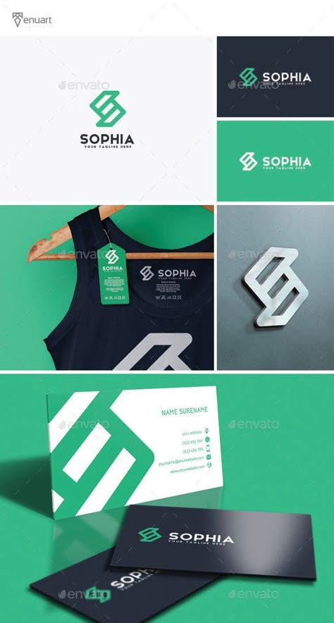 Photoshop Logo Design, Letter S Logo Design, Logo Design Presentation, Letter S Logo, It Logo, Logo Professional, Letters Logo, Business Fonts, S Logo Design