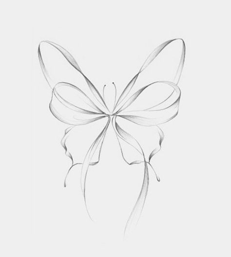 Butterfly Wings Tattoo, Butterfly Wing Tattoo, Butterfly Tattoo Stencil, Chic Tattoo, Discreet Tattoos, Wings Tattoo, Random Ideas, Minimal Aesthetic, Tattoo Stencils