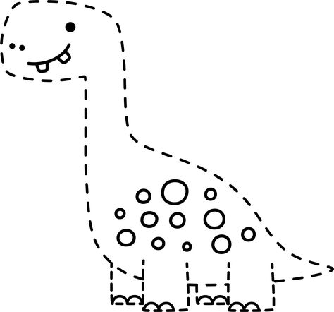 Dinosaur Tracing, Tracing Sheets, Kids Worksheets Preschool, Sorting Games, Math Workbook, Dinosaur Activities, Bible School Crafts, Activity Board, Bible School