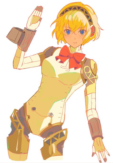 Aigis Fanart, Robot Workshop, Persona 3 Aigis, Persona Art, Persona Series, Persona 3, Megami Tensei, Shin Megami Tensei, Persona 5