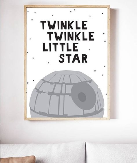 Star Wars Baby Nursery, Star Wars Nursery Decor, Star Wars Baby Room, Star Wars Baby Shower, Star Wars Nursery, Star Wars Wall Art, Printable Nursery Wall Art, Star Wars Room, Star Wars Quotes