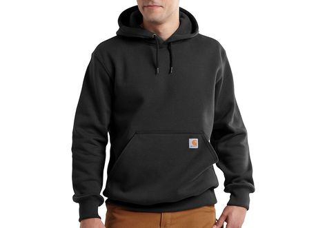 Mens Carhartt Rain Defender Sweatshirt Black Carhartt Sweatshirts, Carhartt Hoodie, Men Carhartt, Carhartt Jacket, Carhartt Mens, Hooded Pullover, Quality Clothing, Pullover Sweatshirt, Black Hoodie