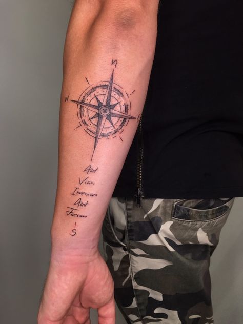 Wind Rose Tattoo, Typographic Tattoo, Wind Tattoo, Wind Rose, Minimalist Tattoos, Rose Tattoo, Compass Tattoo, Tattoos, Quick Saves