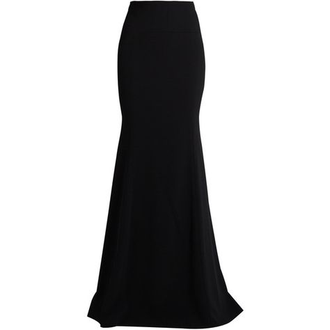 Roland Mouret Aries double-crepe maxi skirt ($1,141) ❤ liked on Polyvore featuring skirts, bottoms, maxi skirts, black, high-waisted maxi skirt, long fishtail skirt, long crepe skirt and ankle length skirts Black Fitted Floor-length Skirt, Luxury Stretch Black Maxi Skirt, Sleek Luxury Black Maxi Skirt, Girls Fasion, Black A-line Voluminous Maxi Skirt, Luxury Black A-line Maxi Skirt, High Waist Long Skirt, Crepe Skirts, High Rise Skirt