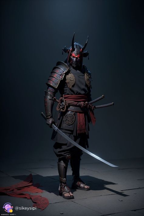 #art #3d_art #samurai #great_samurais #digital_artwork #stablediffusion #artificial_intelligence #ai #aiart 🌸 Discover the realm of samurai warriors like never before through the eyes of 3D art. Created using the Stable Diffusion program and a unique model, these pieces breathe life into samurai battles. Experience heightened detail that transports you to the heart of epic warfare. A must-see in the "Neuro-Art of War" collection. Odyssey Art, Samurai Concept, Guerriero Samurai, Oni Samurai, Japanese Art Samurai, Warrior Concept Art, Warrior Art, Samurai Warriors, Samurai Artwork