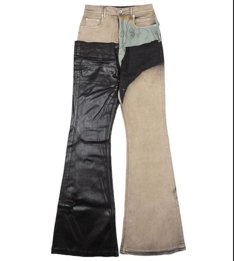 Stacked Jeans, Fall Pants, Fall Outfits Men, Rick Owens Drkshdw, Men Pants, Bootcut Pants, Rick Owens, Colorful Fashion, Flare Pants