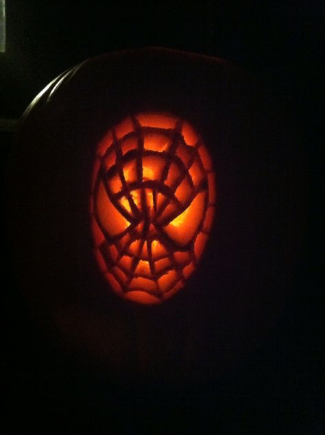 Spider man jack-o-lantern Spider Man Jack O Lantern, Makeup Eye Looks, Jack O, Halloween Pumpkin, Jack O Lantern, Pumpkin Carving, Halloween Pumpkins, Pumpkins, Spiderman