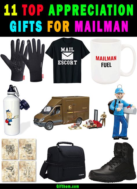 Nice Best Gifts For Mailman Mailman Appreciation Gifts, Mail Person Christmas Gift, Gift For Mail Carrier Christmas, Mailman Gifts, Postal Worker Gift, Trash Collector, The Postman, Etsy Promotion, Postal Worker