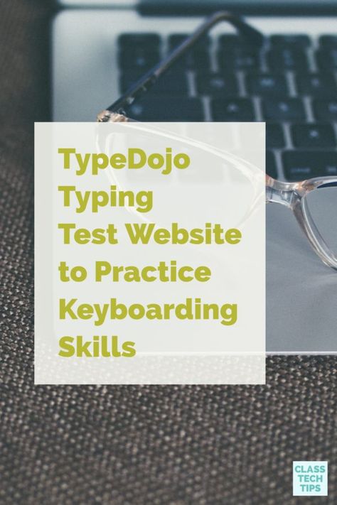 TypeDojo Typing Test Website to Practice Keyboarding Skills Typing Test, Free Educational Apps, Apps For Teachers, Education Technology, Free Writing, Learning Apps, Learning Websites, Tech Tips, Educational Apps