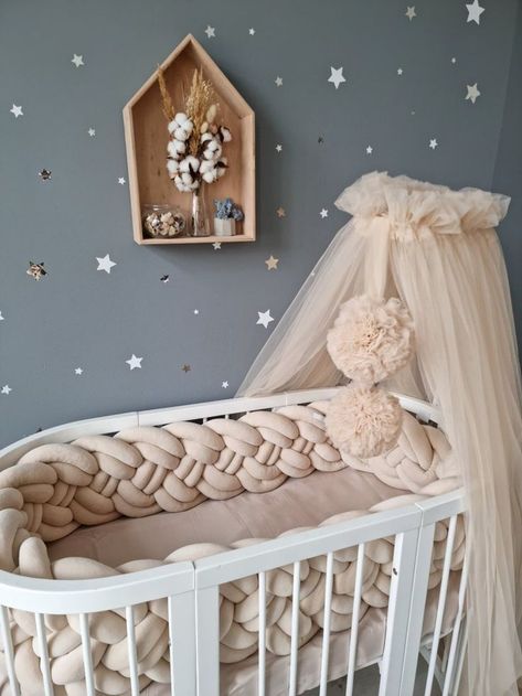 Braided Bumper, Babies Bedroom, Cot Bumpers, Braided Crib Bumper, Cot Bedding Sets, Crib Bumpers, Baby Crib Bumpers, Bumper Pads For Cribs, Baby Bumper