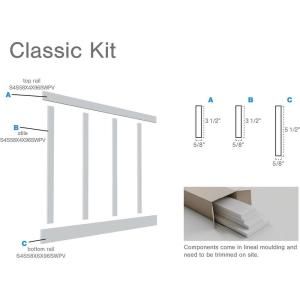 Ekena Millwork 5/8 in. x 96 in. x 40 in. PVC Deluxe Shiplap Nickel Wainscoting Moulding Kit (for Heights up to 41-5/8 in.)-WPKP40NGD - The Home Depot Wainscoting Kits, Beadboard Wainscoting, Hot Tub Surround, Pvc Moulding, Wall Planks, Wainscoting Panels, Wall Trim, Mold Kit, Board And Batten