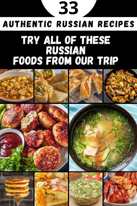 Food Dates, Russia Food, Traditional Russian Food, Food For Dinner, Famous Recipes, Russian Dishes, Eastern European Recipes, Try Try, Russian Food