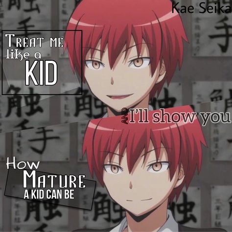 Karma Pictures, Classroom Memes, Hero Quotes, Naruto Quotes, Strong Motivational Quotes, Emo Quotes, Anime Pic, Karma Akabane, Anime Quotes Inspirational