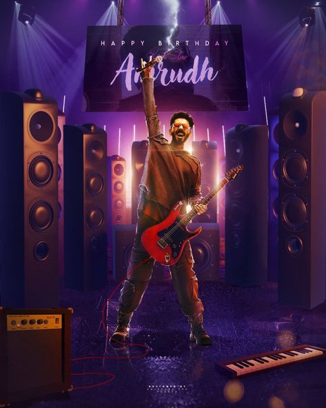 Anirudh Ravichander Poster, Dhanush Mass Images, Illustration Moodboard, Indian Singers, Poster Reference, Status Wallpaper, Priyanka Mohan, Classic Films Posters, Birthday Posters