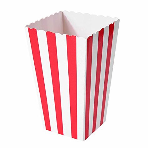 ISKYBOB 24 Pack Mini Striped Popcorn Boxes Containers, Pa... https://www.amazon.ca/dp/B078M3S98T/ref=cm_sw_r_pi_dp_U_x_v6p6BbFQ58JG2 Party Popcorn, Popcorn Boxes, Popcorn Party, Popcorn Box, Wedding Party Supplies, Baby Shower Party Supplies, Wedding Favor Bags, Chevron Stripe, Party Bags