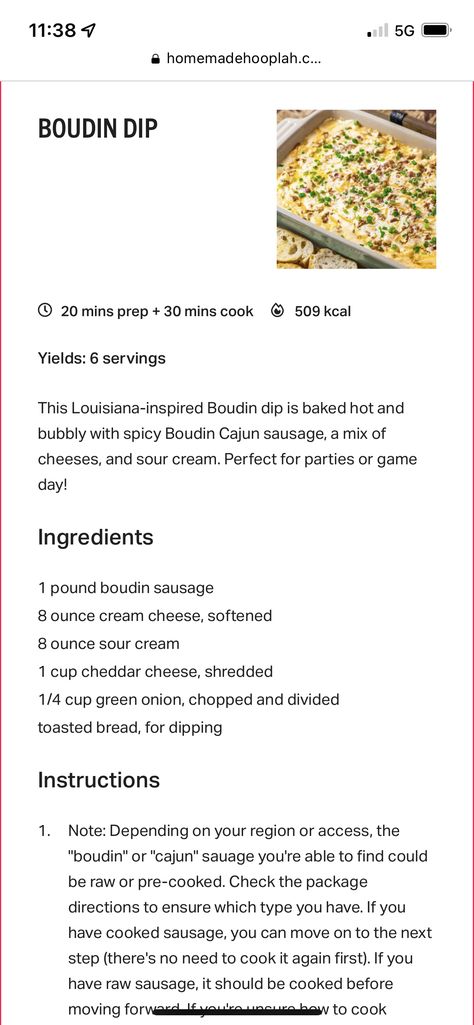 Boudin Dip Cream Cheese, Boudin Dinner Recipes, Boudin Dip Louisiana, Boudin Dip Recipe, Boudin Dip, Nola Recipes, Boudin Sausage, Dip Recipes Crockpot, Cajun Sausage