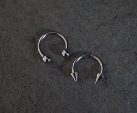 Bijoux Piercing Septum, Horseshoe Septum, Silver Septum Ring, Daith Hoop, Septum Piercing Jewelry, Nose Piercing Stud, Septum Jewelry, Septum Piercing, Nice Clothes