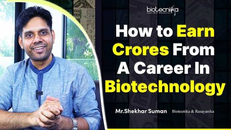 How to Earn Crores From A Career in Biotechnology? A career in biotechnology can be highly rewarding, both financially and intellectually. Biotechnology is the application of technology to the study of living organisms and their functions. Biotechnology is a field that is growing rapidly, with numerous opportunities for individuals with the right skills and qualifications. […] The post How to Earn Crores From A Career in Biotechnology? appeared first on BioTecNika. Biotechnology Aesthetic, Biotechnology Notes, Biotechnology Careers, Living Organisms, Research Scientist, High Paying Jobs, Career Options, Student Studying, Biotechnology