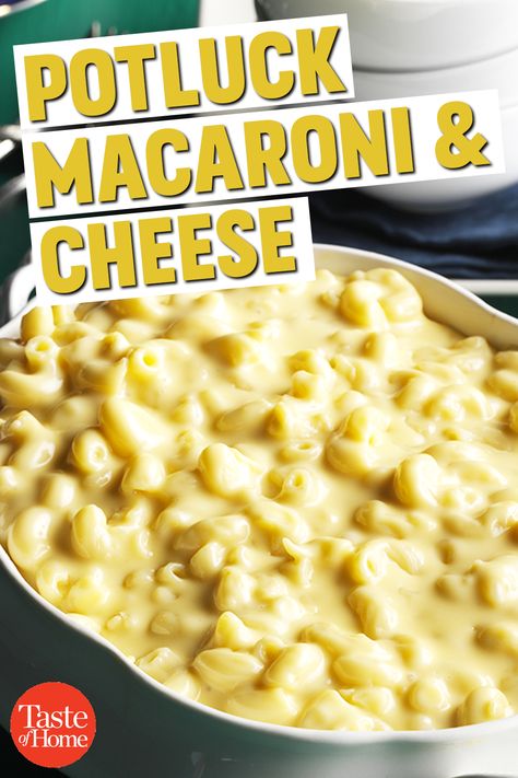 Potluck Comfort Food, Easy Potluck, Best Macaroni And Cheese, Easy Macaroni, Rustic Recipes, Potluck Dishes, Cheese Tasting, Cheese Dishes, Cheesy Recipes