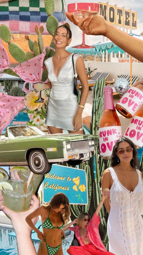 #palmsprings #vibes #retro #bachelorette Retro Miami Bachelorette, Disco And Tequila Bachelorette, Retro Palm Springs Bachelorette, Retro Bachelorette Outfits, Beach Bachelorette Aesthetic, Aesthetic Bachelorette, Palm Springs Bachelorette Outfits, California Bachelorette Party, Palm Springs Bachelorette Theme