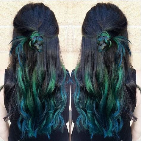 Jewel Tone Hair, Fantasy Hair Color, Hairstyle Pictures, Fall Hair Color For Brunettes, Fantasy Hair, Bright Hair, Haircut And Color, Hair Color And Cut, Tone Hair