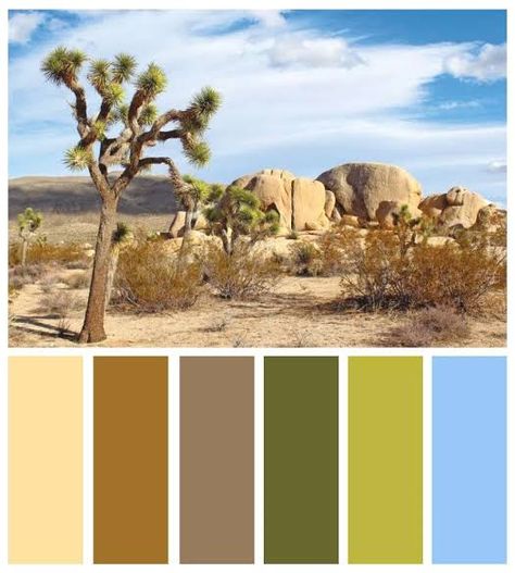 Desert Color Palette, Colour Mood, American Stuff, Colors Combinations, Pantone Colour Palettes, Yellow Bathroom, Desert Colors, Art Colour, Color Board