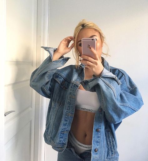 píntєrєѕt//@ĸayyĸayy02♛ Outfit Jeans, Fashion Killa, Classy Outfits, I Dress, Everyday Outfits, Style Me, Fashion Beauty, Calvin Klein, Outfit Inspirations