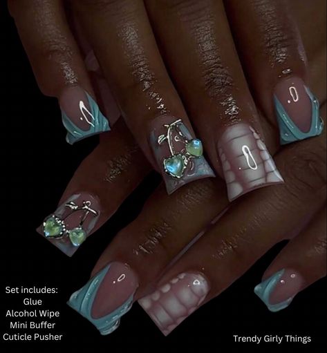 **Luxury Press-On Nails: Elevate Your Style with Elegance and Ease** --- **Welcome to the epitome of sophistication and convenience in nail fashion Sold over 100+ orders (on TT shop & IG)🎉 Now available on Etsy🥰 OUR nails are Trending NOW💓 Are you ready to transform your nails into a statement of luxury and elegance? Look no further than our exquisite collection of Luxury Press-On Nails. Designed for the modern individual who appreciates the finer things in life, our press-on nails offer unparalleled beauty and quality. Each set is meticulously crafted to provide a seamless blend of style, comfort, and durability, ensuring you can enjoy salon-quality nails from the comfort of your home.  Why Choose Our Luxury Press-On Nails?  **1. Superior Quality Materials   Our press-on nails are made Calumet City, Luxury Press On Nails, Hard Nails, Duck Nails, Girly Acrylic Nails, French Tip Acrylic Nails, Short Square Acrylic Nails, Unique Acrylic Nails, Nail Fashion