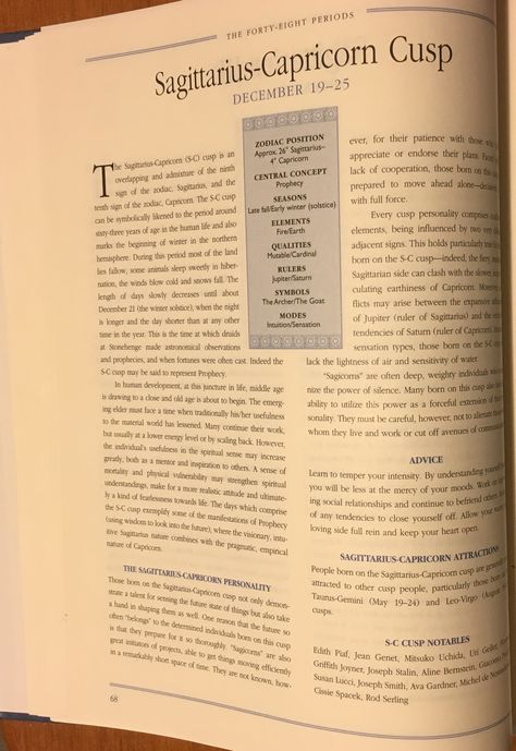 Cusp Of Prophecy, Zodiac Cusp, Capricorn Art, Capricorn Life, Astrology Planets, Zodiac Signs Sagittarius, Get A Life, Sagittarius And Capricorn, Moon Signs