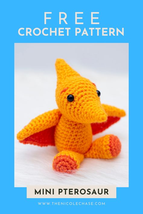 Crochet Dinosaur Pattern Free, Dinosaur Crochet Pattern, Diy Crochet Amigurumi, Crochet Pattern Beginner, Amigurumi Dinosaur, Dinosaur Crochet, Crochet Dinosaur Patterns, Crochet Dragon Pattern, Animal Knitting Patterns