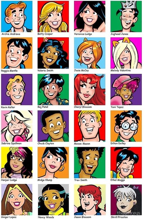 Riverdale Comics, Archie Comics Riverdale, Archie Comics Characters, Riverdale Characters, Bughead Riverdale, Riverdale Aesthetic, Riverdale Funny, Riverdale Memes, Betty And Veronica