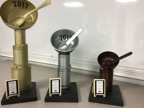 Chili Contest Trophy Diy, Diy Chili Cookoff Trophy, Chilli Cookoff Trophy, Chili Contest Prizes, Chili Cookoff Trophy Diy, Soup Cook Off Trophy, Chili Cookoff Prizes Ideas, Chili Cook Off Trophy Diy, Homemade Trophy Ideas