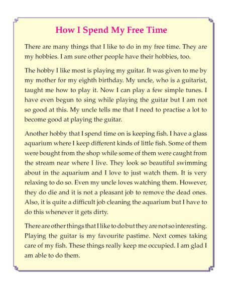 Writing skill - grade 4 - my favourite pastime (4) Please Re-Pin for later 😍💞 how to start off an essay, #how #to #start #off #an #essay English Essay Writing Skills, Narrative Story Examples, Writing Composition, Essay English, Writing Skill, Essay Writing Examples, College Essay Examples, Composition Writing, English Essay