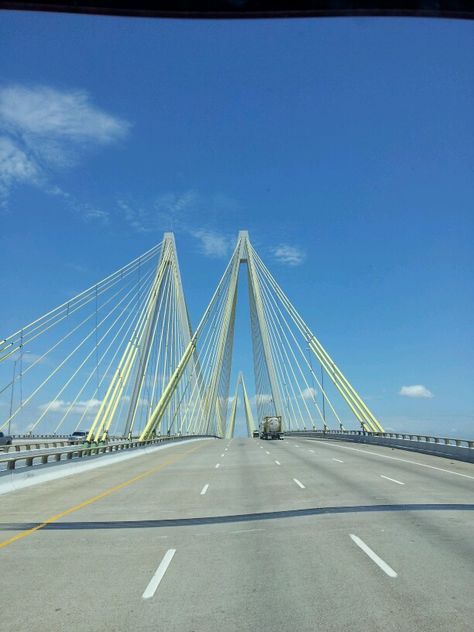 La porte Tx. / Baytown Tx. Bridge-Crossed it many times. Baytown Texas, Weekend Activities, Stars At Night, Bay Bridge, Weekend Getaways, God Bless, Travel Guide, Cactus, Things To Do