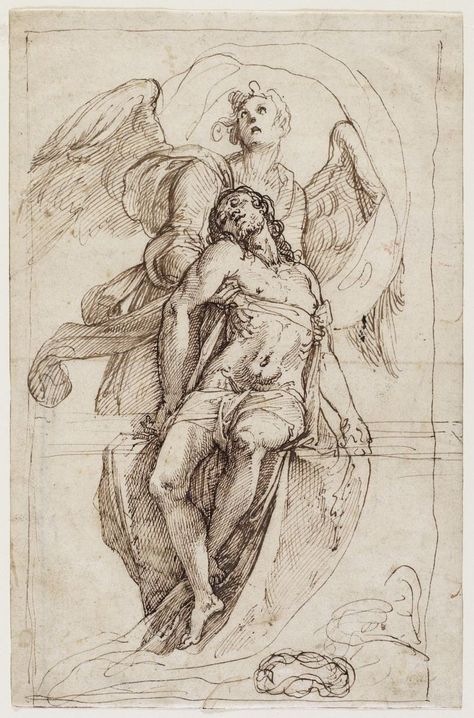 Religious Sketches, Rennaissance Art, Master Drawing, Anatomy Sketches, Biblical Art, Tableau Art, Arte Sketchbook, National Gallery, Catholic Art