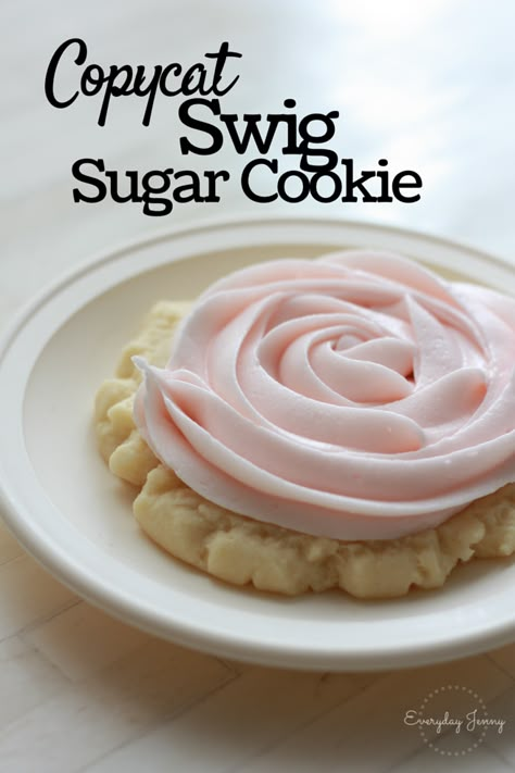 Swig Sugar Cookie Recipe, Swig Cookies, Swig Sugar Cookies, Perfect Sugar Cookies, Yummy Sugar Cookies, Chewy Sugar Cookies, Sugar Cookie Frosting, Best Sugar Cookies, Soft Sugar Cookies