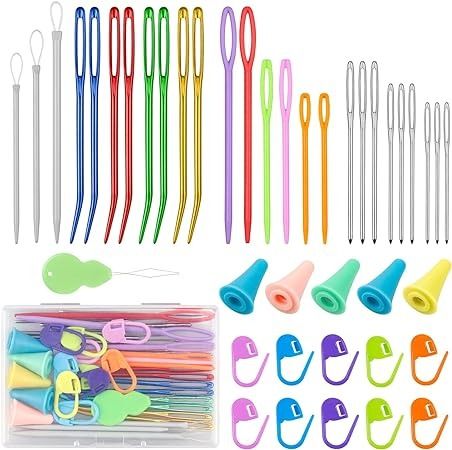 Needle Weaving, Wire Knitting, Hand Sewing Needles, Needle Kit, Crochet Hook Set, Sewing Needles, Crochet Kit, Diy Knitting, Diy Embroidery