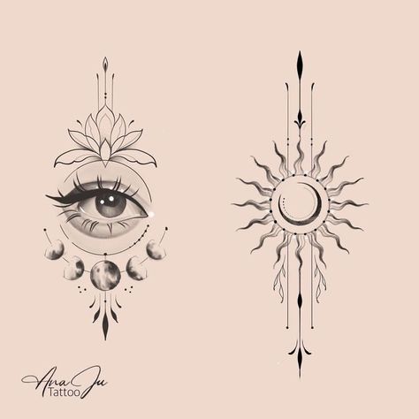 Sun Tattoo Designs, Self Love Tattoo, Mom Tattoo Designs, Mommy Tattoos, Animal Skull, Mythology Tattoos, Sun Tattoos, Cute Tiny Tattoos, Spiritual Tattoos