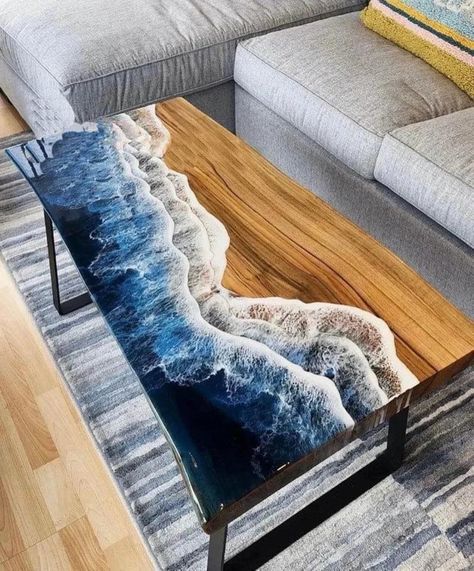 Resinart Ideas, Table Resin, Epoxy Table Top, Table Epoxy, Slab Table, Epoxy Resin Table, Epoxy Table, Kitchen Dining Tables, Dining Table Top