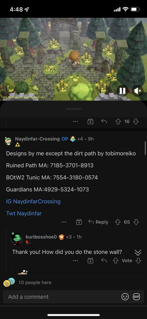 Animal Crossing Ruined Path, Acnh Ruined Stone Path, Acnh Ruins Path, Stone Paths Animal Crossing, Acnh Ruined Path, Animal Crossing Ruins, Acnh Pathing, Acnh Spooky, Aztec Temple