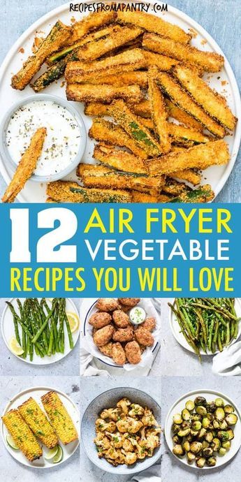 Air Fryer Vegetable Recipes, Air Fryer Vegetable, Air Fryer Vegetables, Air Fried Food, Air Fryer Oven Recipes, Vegetables Recipes, Air Fry Recipes, Air Fryer Dinner Recipes, Air Fryer Healthy