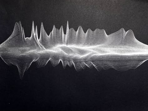 Sound Aesthetic, Sound Visualization, Sound Wave Wallpaper, Sound Waves Aesthetic, Sound Wave Art, Seismic Waves Art, Sound Waves Art, Sound Waves Graphic Design, Sound Waves Design