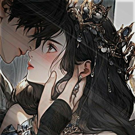 Couples Icons Aesthetic, Matching Christmas Pfp Friends, Anime Wedding, Manga Couple, Best Anime Couples, Avatar Couple, Women Long Sleeve Dress, Cute Anime Profile Pictures