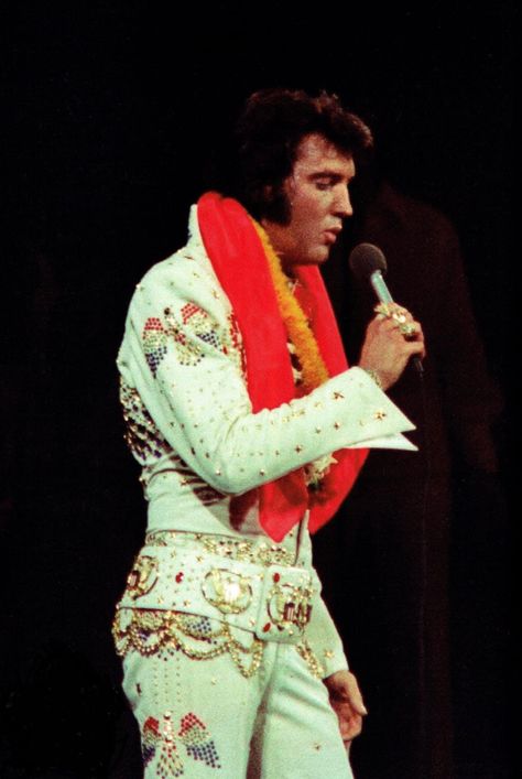 Elvis Film, Elvis Presley Las Vegas, Elvis Aloha From Hawaii, Elvis Presley Wallpaper, Elvis Films, Elvis Presley Concerts, Elvis Jumpsuits, King Elvis Presley, Elvis In Concert