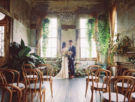 This Must Be The Place: 29 Magical Micro Wedding Venues Across The US Micro Wedding Venues, Wythe Hotel, Healing Retreats, Intimate Wedding Venues, Wedding Notes, Fairy Wedding, 2022 Wedding, Brooklyn Wedding, New Orleans Wedding