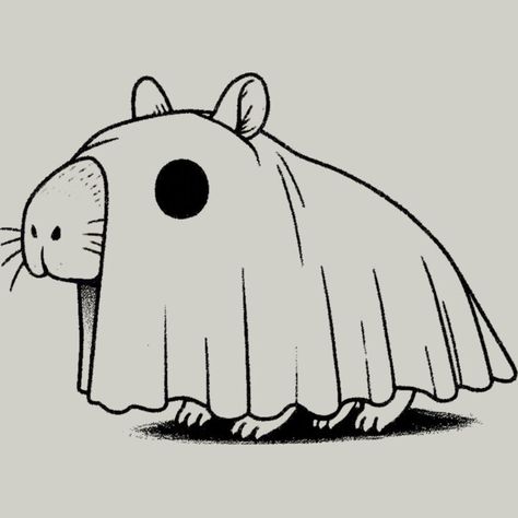 Capybara Ghost Costume is a Men's T-Shirt designed by JoakoZeta to illustrate your life and is available at Design By Humans Animal In Ghost Costume Drawing, Capybara Shirt, Ghost Tshirt, Ghost Costume, Ghost Tee, Mens Long Sleeve Tee, Mens Costumes, Long Sleeve Tees, Ghost