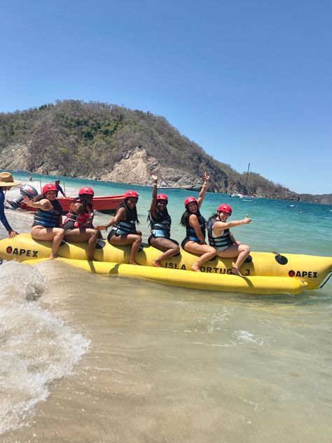 Aesthetic Costa Rica, Banana Boat Ride, Banana Aesthetic, Costa Rica Packing List, Costa Rica Packing, Costa Rica Aesthetic, Rica Aesthetic, Banana Water, Central America Destinations